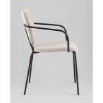 Стул обеденный Masey с подлокотниками бежевый