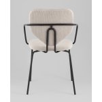 Стул обеденный Masey с подлокотниками бежевый