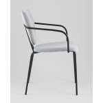 Стул обеденный Masey с подлокотниками серый