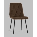 Стул Одди Diamond велюр коричневый