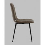 Стул Одди Diamond велюр тёмно-серый