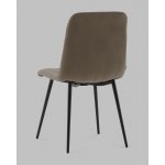 Стул Одди Diamond велюр тёмно-серый