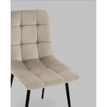 Стул Одди NEW велюр бежевый
