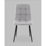 Стул Одди NEW велюр светло-серый