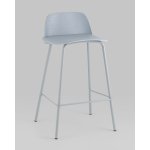 Стул полубарный Mist серо-голубой 4 шт