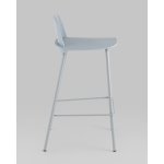 Стул полубарный Mist серо-голубой 4 шт