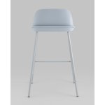 Стул полубарный Mist серо-голубой 4 шт