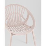 Стул Takeo пластик нежно-розовый