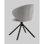 Стул Труфальд велюр светло-серый Стул Труфальд велюр светло-серый