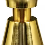 Кофейный столик Atlant диам.45см x 54см, золотой, металл, керамика Кофейный столик Atlant диам.45см x 54см, золотой, металл, керамика