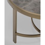 Журнальный столик Адриана 80*80 см серая керамика