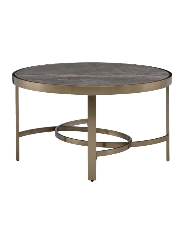 Журнальный столик Адриана 80*80 см серая керамика