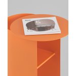 Журнальный столик Floire металл оранжевый