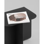 Журнальный столик Laure металл черный