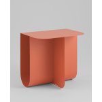 Журнальный столик Laure металл красный