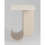 Журнальный столик Laure металл светло-серый