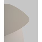 Журнальный столик Leyre металл серый