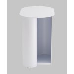 Журнальный столик Yvaine металл белый