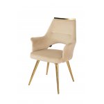 Стул обеденный Бланш BS2348-BG, 60х50х89 см, бежевый