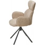Стул VARDY 360 град.поворот. бежевый букле XD841-06 / Серый, ®DISAUR