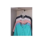 Вешалка-трансформер для одежды Гинго 5 в 1 серая