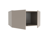 Антресоль  Бостон 800*400*520 (Бежевый / Глиняно серый)