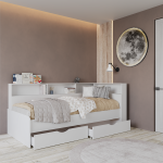 Кровать "Юта" 1,9 м белый