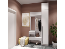 Набор прихожая Бостон(вешалка В1 + пенал П 400 + антресоль А 400)