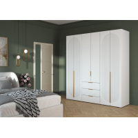 Шкаф Фиеста  2002*2200*500 (Белый/Белый Софт)