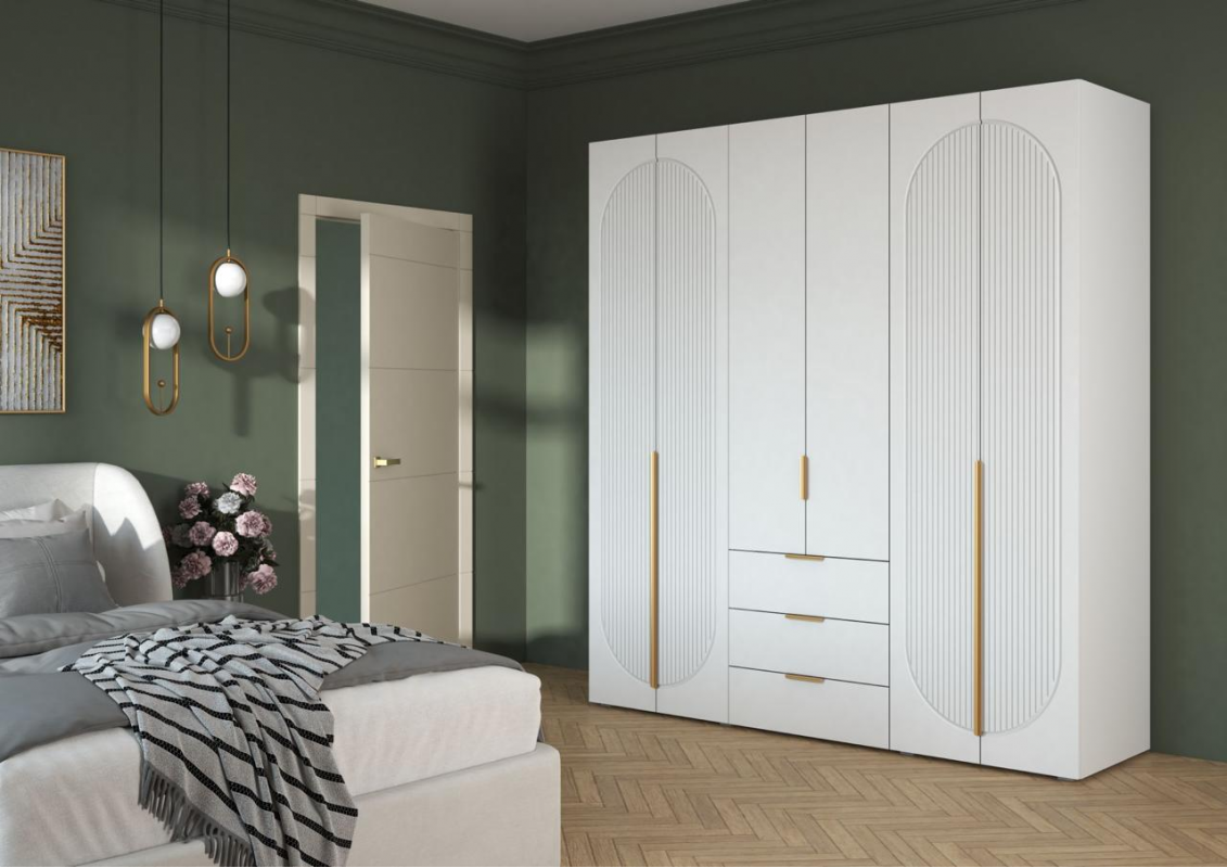 Шкаф Фиеста  2002*2200*500 (Белый/Белый Софт)