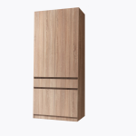 Шкаф распашной Сура (2 ств. 1ящ) 1000х2100х480 Сонома