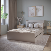 Кровать Астра (с ящиками) кашемир 1200х2000