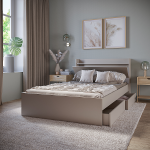 Кровать Астра (с ящиками) кашемир 1200х2000