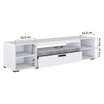 Тумба ТВМ-8 белый/ателье светлое