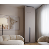 Антресоль  Бостон 800*400*520 (Бежевый / Глиняно серый)