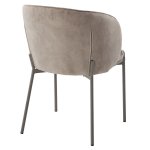 Стул DIANA VBP-207 античный бежевый, велюр / латте каркас М-City