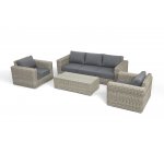 "Боно" лаунж-зона из искусственного ротанга, цвет бежевый "Боно" лаунж-зона из искусственного ротанга, цвет бежевый