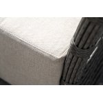 "Валенсия" лаунж-зона из искусственного ротанга, цвет серый