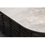 "Валенсия" лаунж-зона из искусственного ротанга, цвет серый