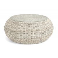 "Барселона" журнальный столик из искусственного ротанга, цвет бежевый