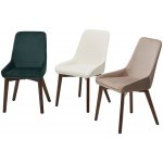 Стул CRISTIAN White A2635-1A, букле / орех, ®DISAUR