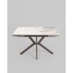 Стол раскладной Marmer 120-180*80*76 керамика капучино