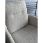 Стул DAREM Белый букле Davis now or never -03 / черный каркас, ®DISAUR