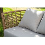 "Валенсия" лаунж-зона из искусственного ротанга, цвет соломенный