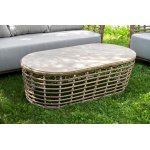 "Валенсия" лаунж-зона из искусственного ротанга, цвет соломенный