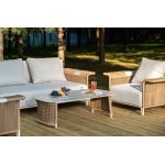 "Мальдивы" лаунж-зона из искусственного ротанга, цвет соломенный