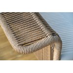 "Мальдивы" лаунж-зона из искусственного ротанга, цвет соломенный