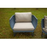 "Фиджи" лаунж-зона 5-местная плетеная из роупа (веревки), каркас алюминиевый темно-серый, роуп синий (KT18-014) "Фиджи" лаунж-зона 5-местная плетеная из роупа (веревки), каркас алюминиевый темно-серый, роуп синий (KT18-014)