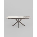 Стол раскладной Marmer 120-180*80*76 керамика капучино