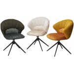 Стул ASTRA 360 град. поворот Зеленый Sonic 77 ткань / 7525-156 велюр / черный каркас, ®DISAUR